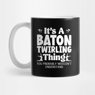 funny Baton Twirling Mug